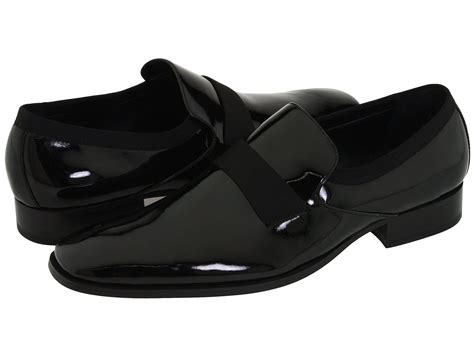 calvin klein black slip on shoes